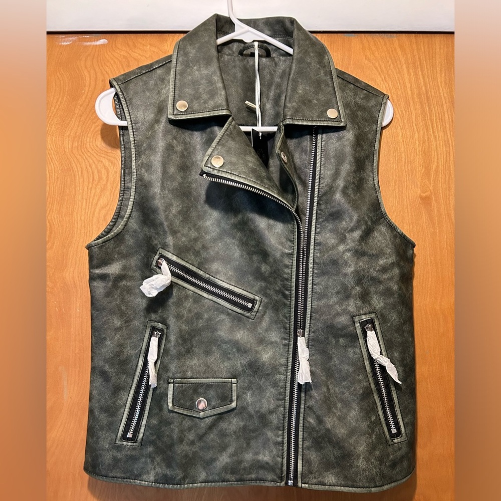 Bellivera Green Biker Vest